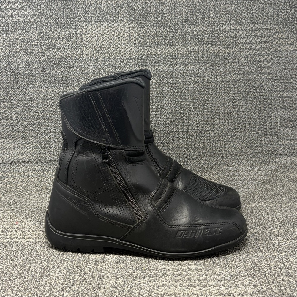 DAINESE Fulcrum C2 G Gore Tex Black Leather Riding Motorcycle Boots US 12.5